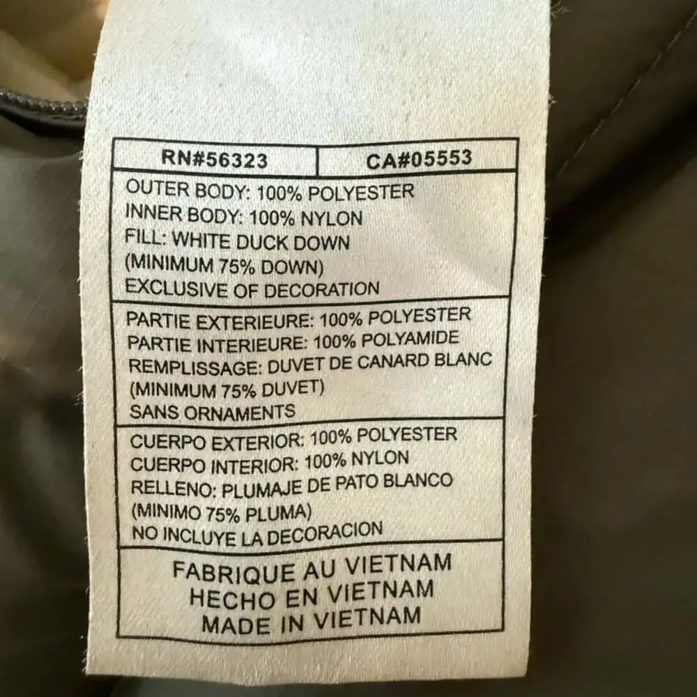 Nike Women's Therma-FIT Duck Down Classic‎ Puffer Green Vest